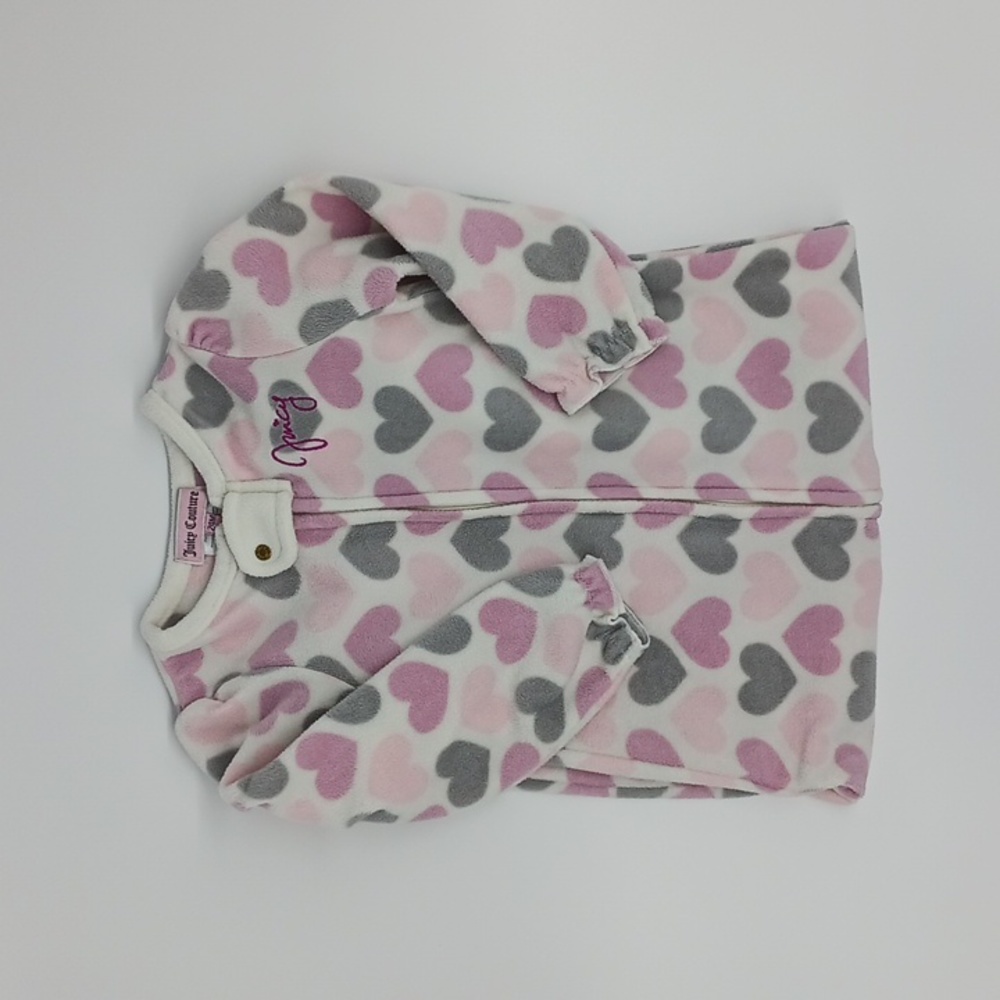 Juicy Couture Footed Zip-Up Warm Sleeper (24 Month)